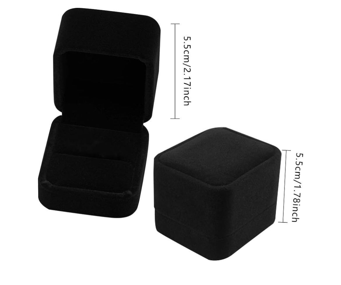 Single Slot velvet box